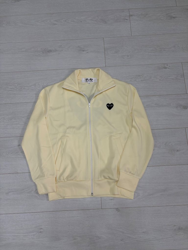 Comme des Garçons PLAY technical jersey track jacket
