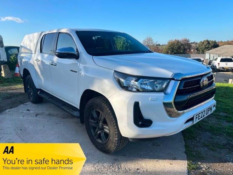 2022 Toyota Hilux 2.4 D-4D Icon Auto 4WD Euro 6 (s/s) 4dr PICK UP Diesel Automatic