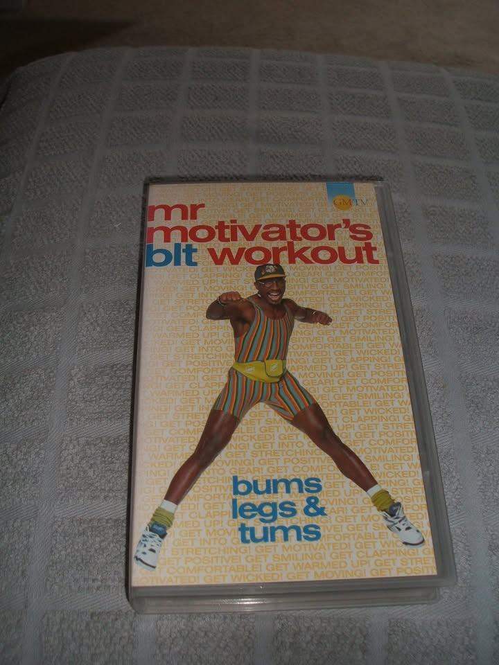  FREE Mr Motivator's BLT Workout VHS Tape