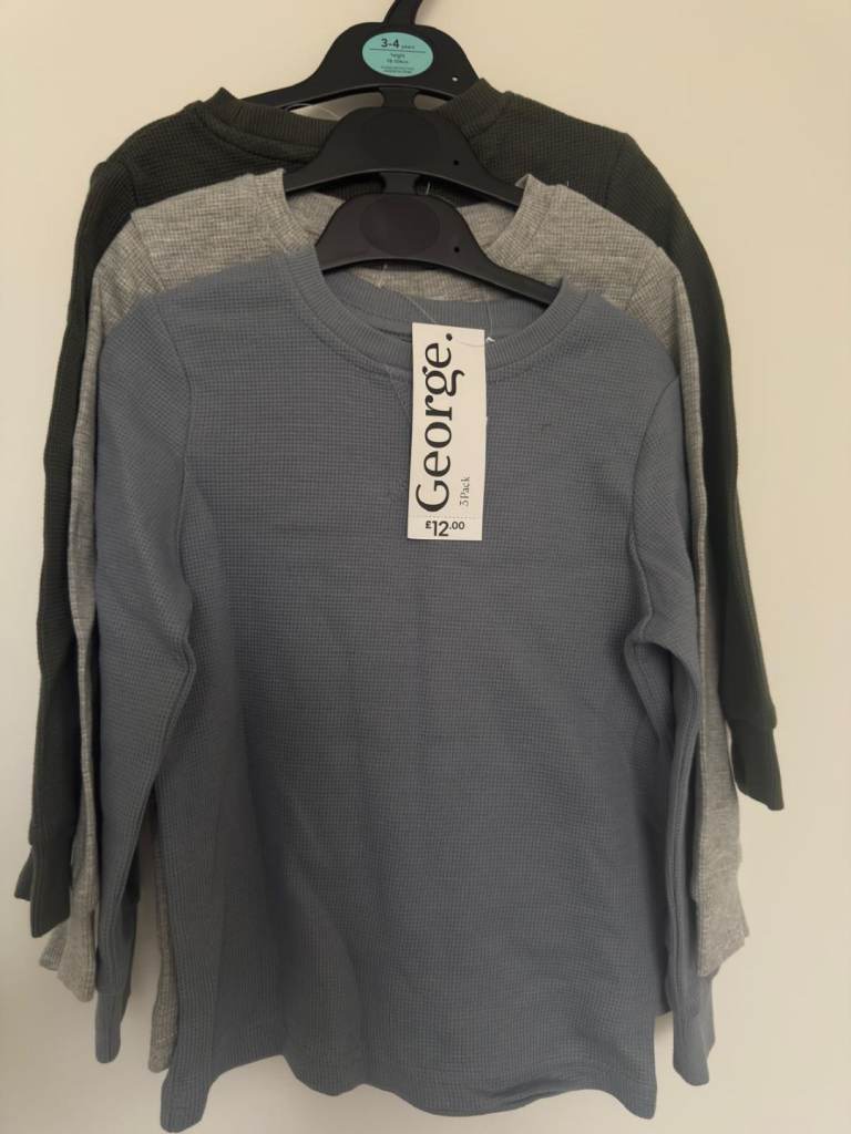 Boy 3 shirt set new with tag 