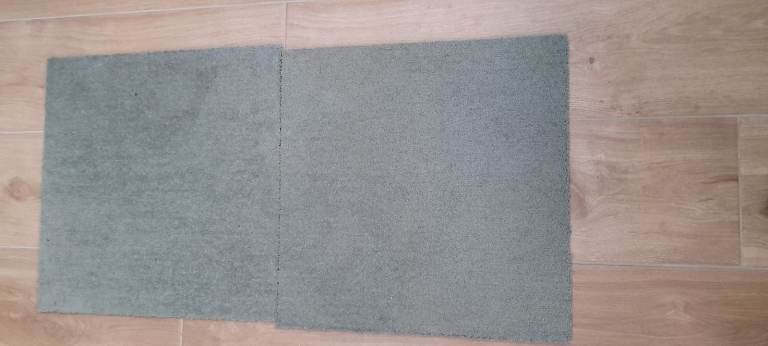Carpet Tiles Green colour