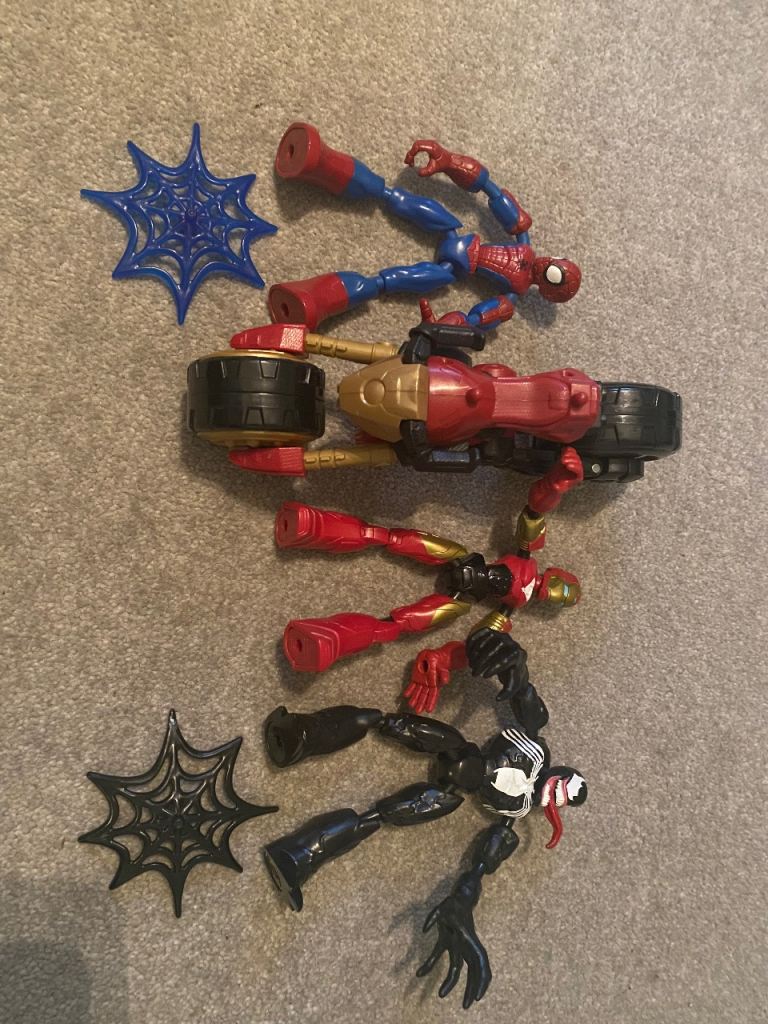 Marvel flex and bend figures