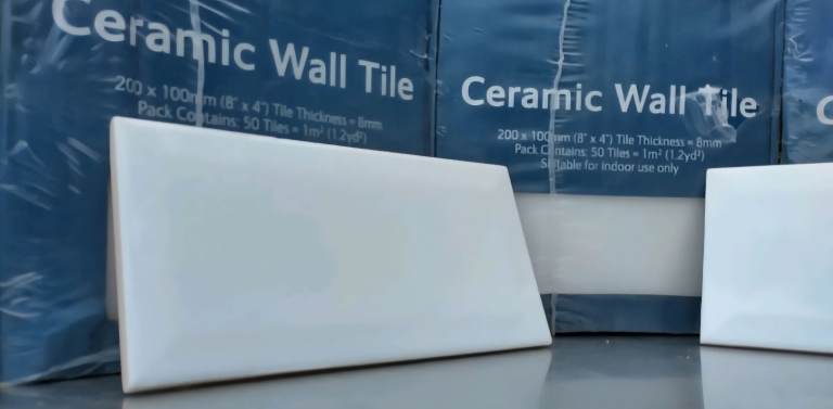 Brand New white Subway tiles