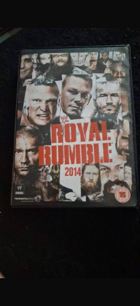 WWE Royal Rumble 2014 DVD – Good Condition