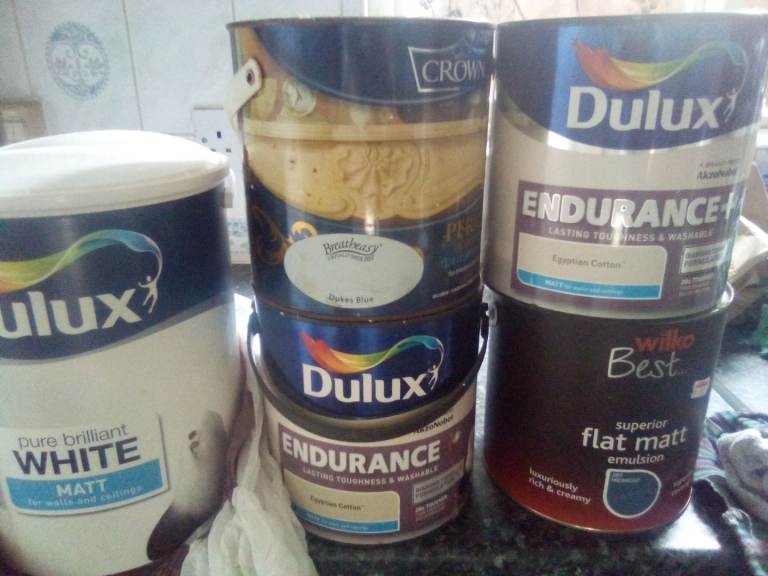 Paint & DIY things brand new cheaper than shops from 