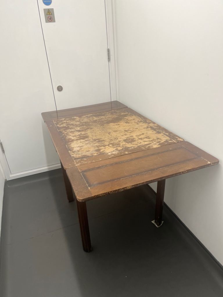 Old Wooden Dining Table
