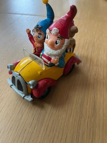 Noddy and two friends in car corgi comic classic. For collection