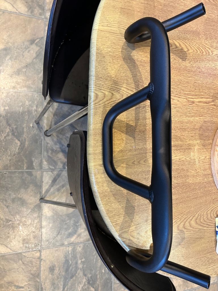 Gravel bike flat bar handlebar