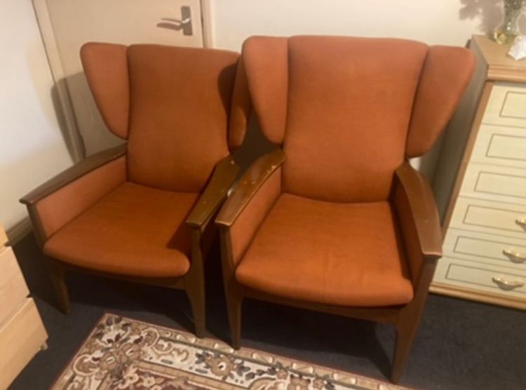 Parker knoll mcm armchairs chairs 