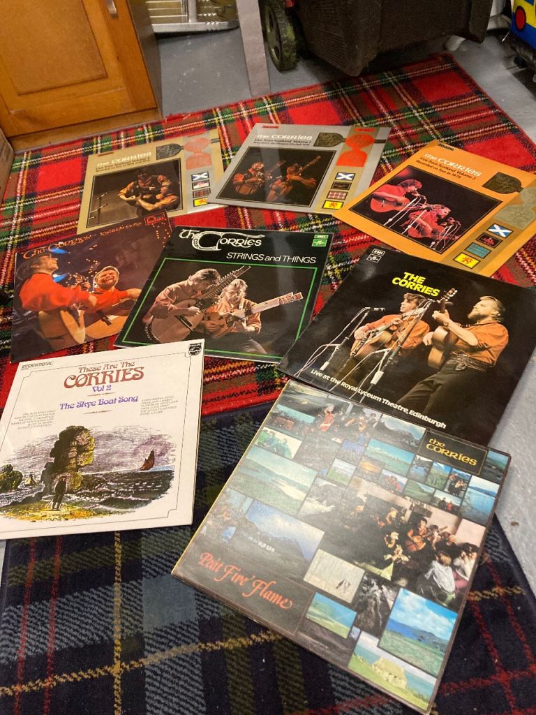 THE CORRIES LPs