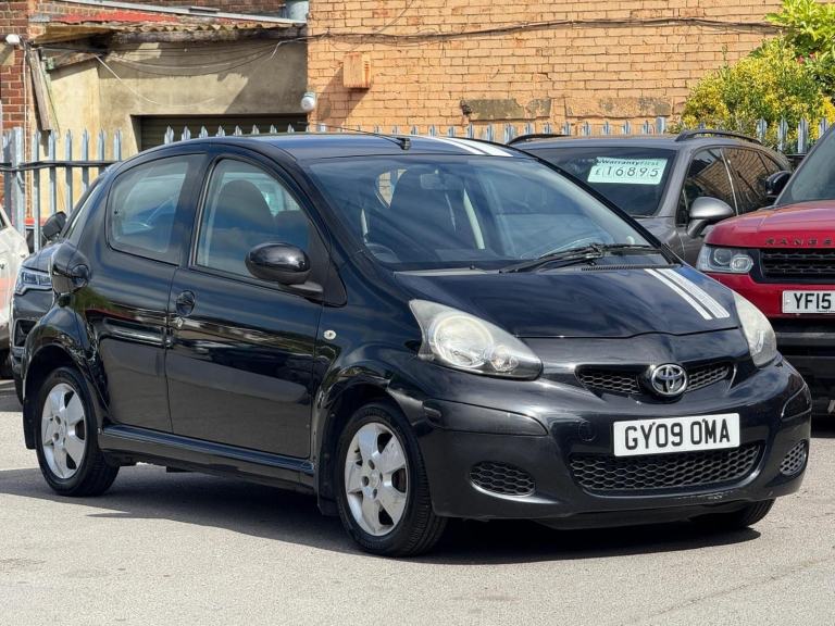 2009 Toyota AYGO 1.0 VVT-i Black MultiMode Euro 4 5dr (AC) HATCHBACK Petrol Auto