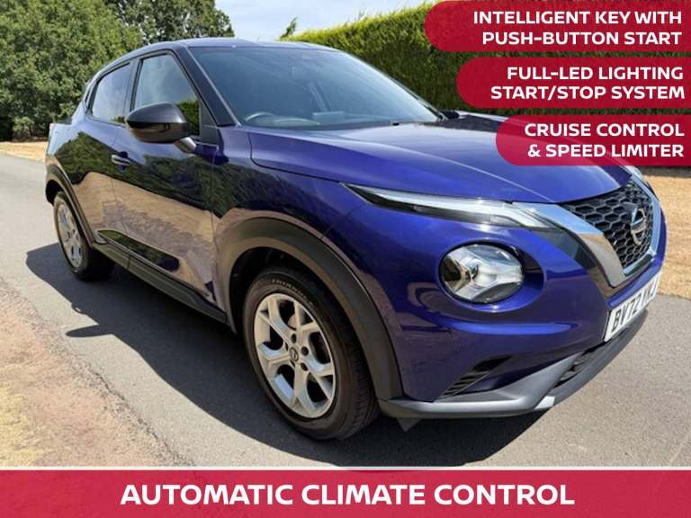 2022 Nissan Juke 1.0 DiG-T 114 N-Connecta 5dr HATCHBACK Petrol Manual