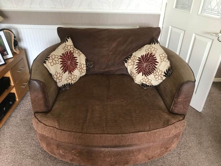FREE Snuggle chair with three seater sofa and two seater sofa  