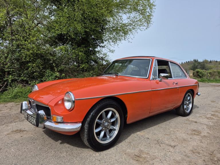 MG MGB GT Orange Manual Petrol 1971