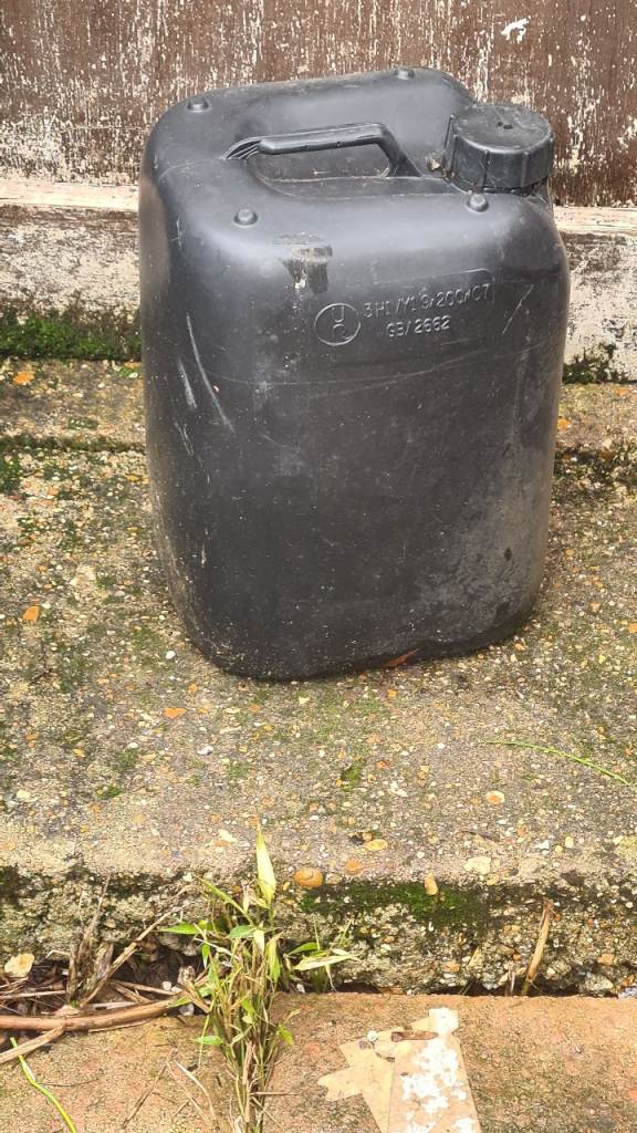 10 litres generator or plant diesel oil surplus to requirements. 