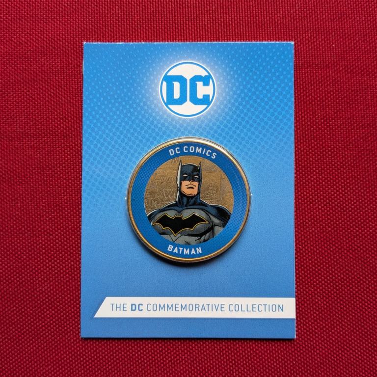 DC Comics Batman + Superman + Joker UNOPENED commemorative Coin ...
