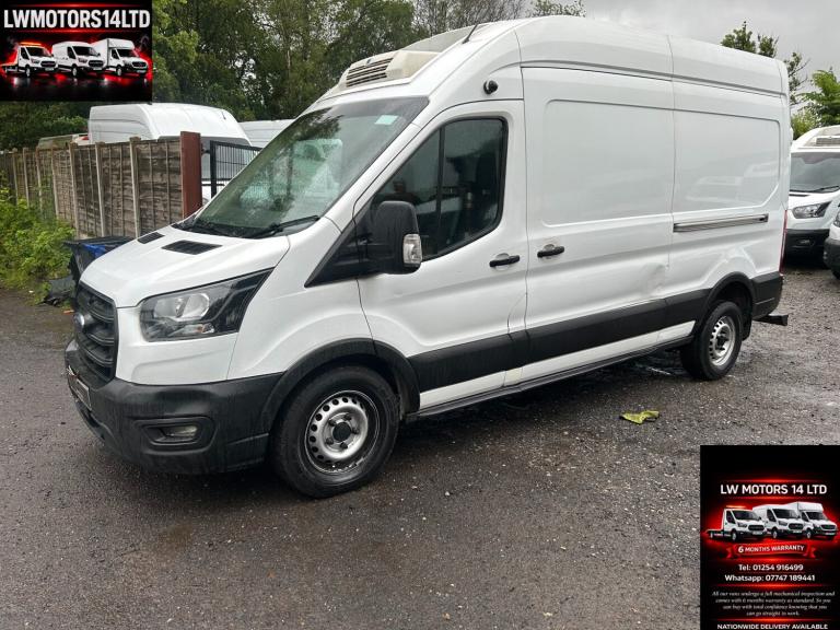 FORD TRANSIT 2.0 ECOBLUE LEADER L3H3 LWB HIROOF THERMO KING FRIDGE VAN 2022 71