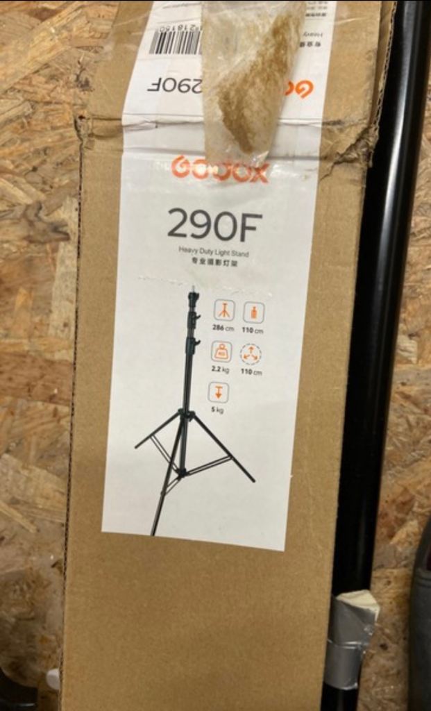 Godox Light Stand Tripod & Calumet Backdrop Stand