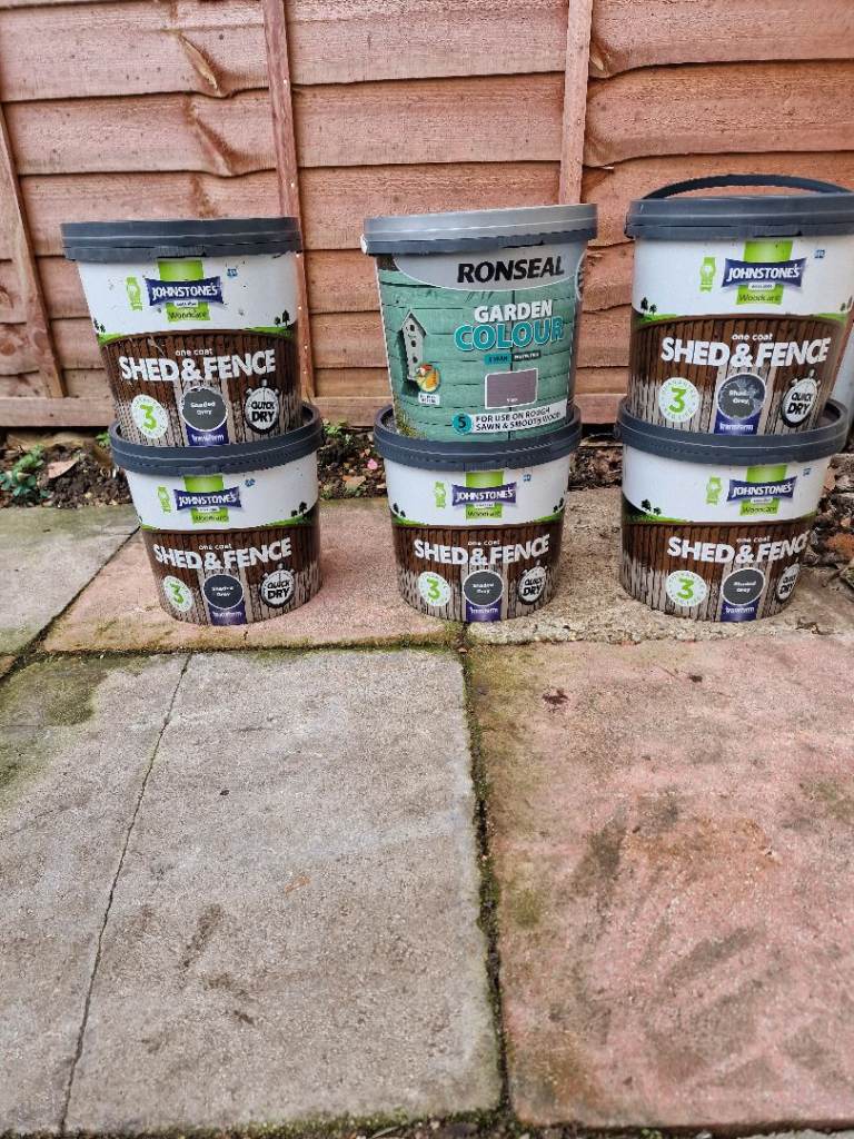 Fence and shed paint