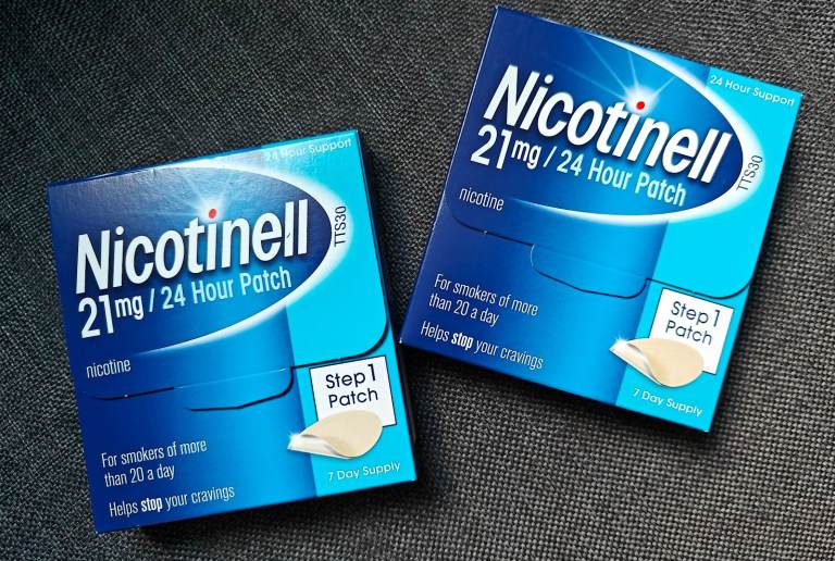 Nicotinell 21mg Clear 24 Hour 7 day supply Patches Stop Smoking Aid 6 Packs