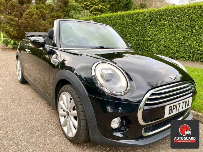 2017 MINI Convertible 1.5 Cooper 2dr CONVERTIBLE PETROL Manual