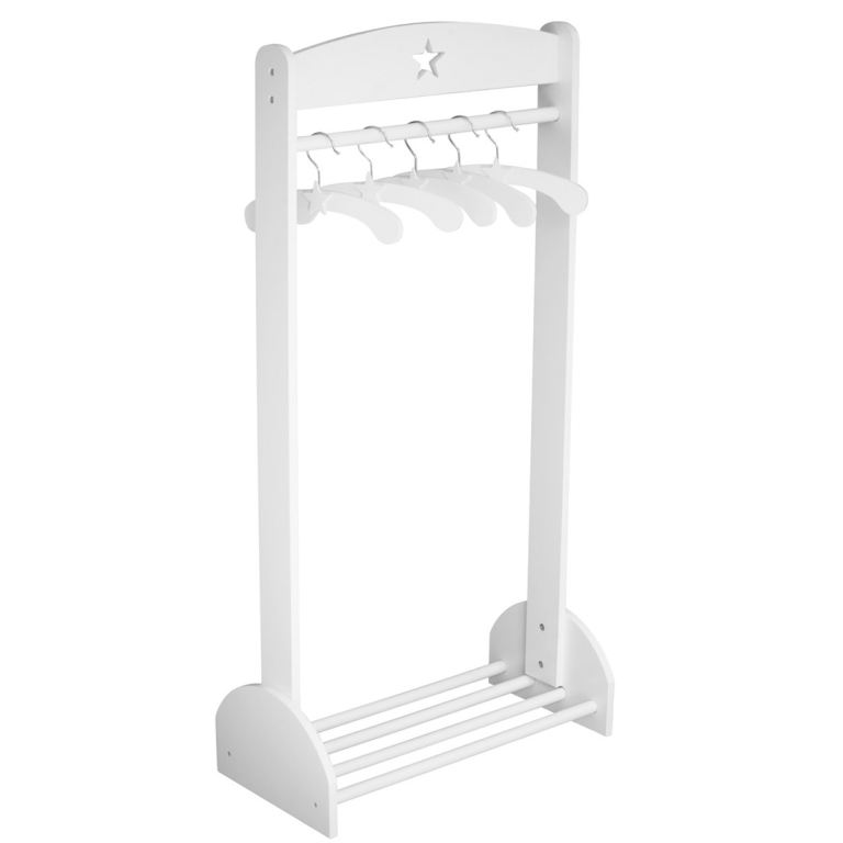 Kids Concept Kids Clothes Rail - White - New in Box