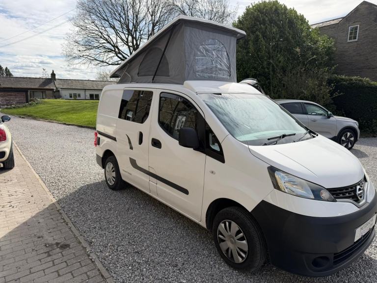 2014 NISSAN NV200 2 BERTH 4 BELT COMPACT CAMPERS CONVERSION 1.5L 90 BHP