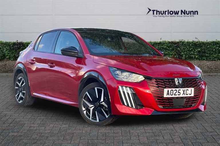 2025 Peugeot 208 1.2 Hybrid 136 GT 5dr e-DSC6 HATCHBACK PETROL Automatic