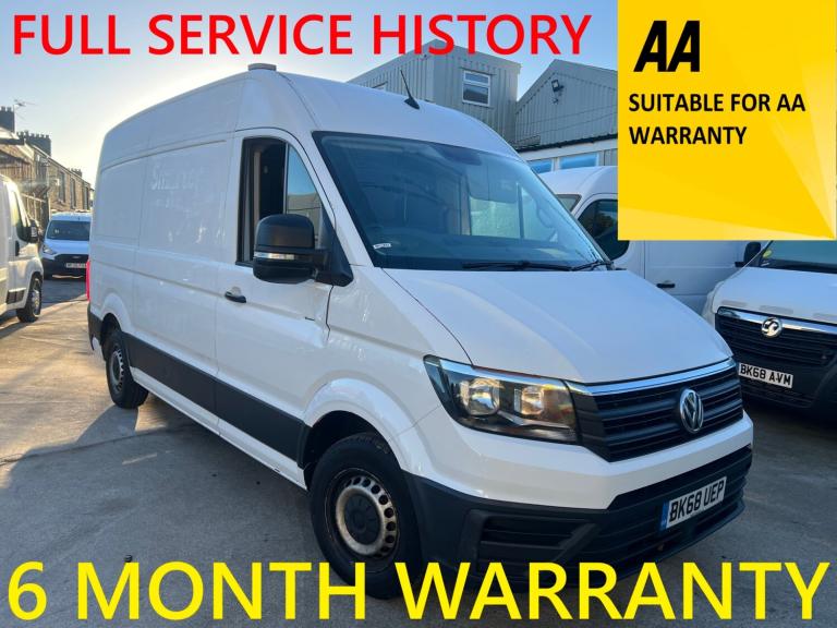 2018 Volkswagen Crafter 2.0 TDI 140PS Startline High Roof Van PANEL VAN Diesel Manual