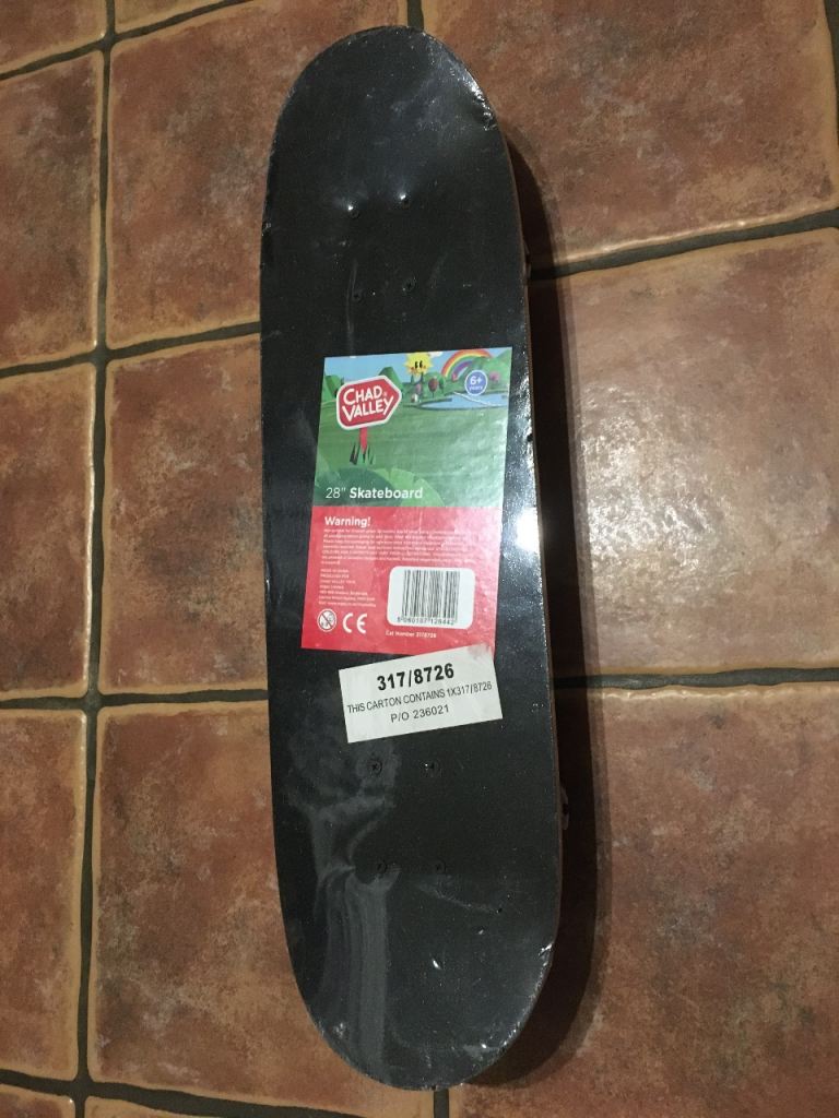 New skateboard