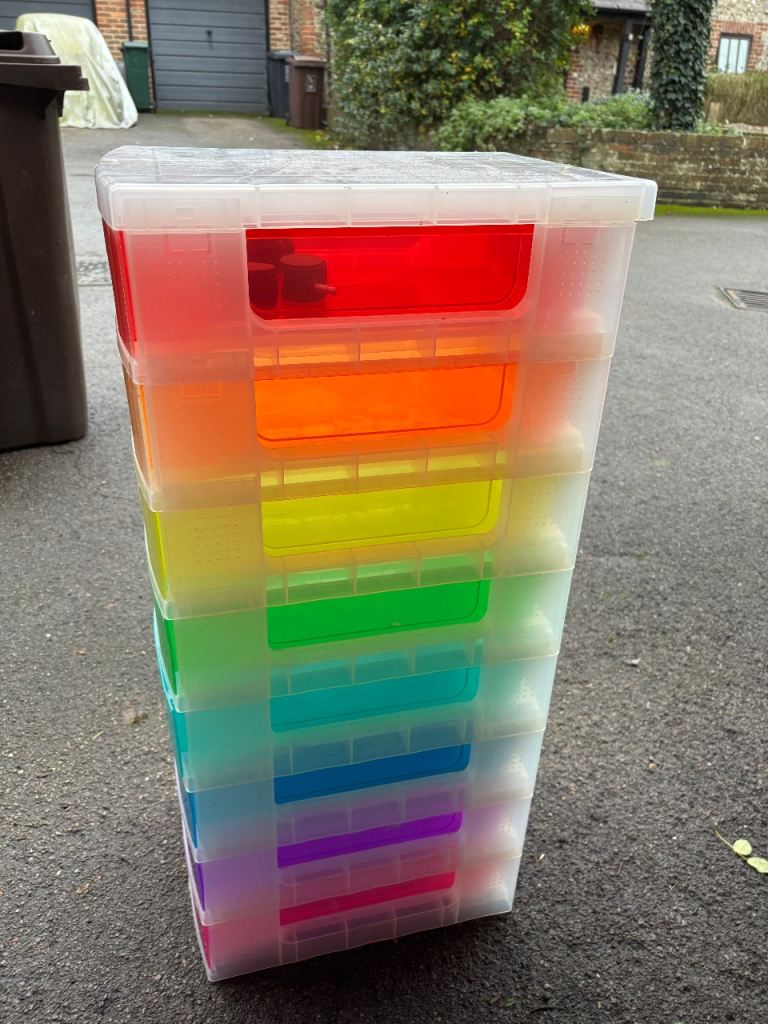 Really useful 8 drawer storage unit for sale