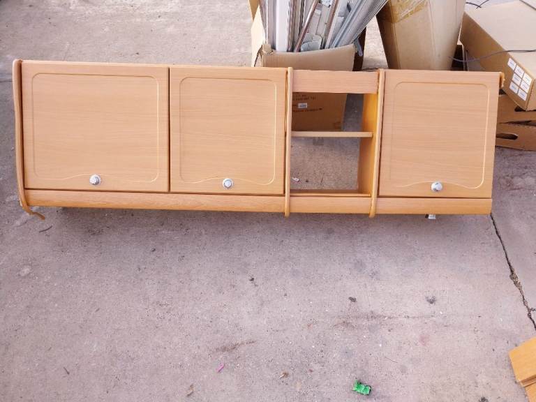 Caravan overhead cupboard 