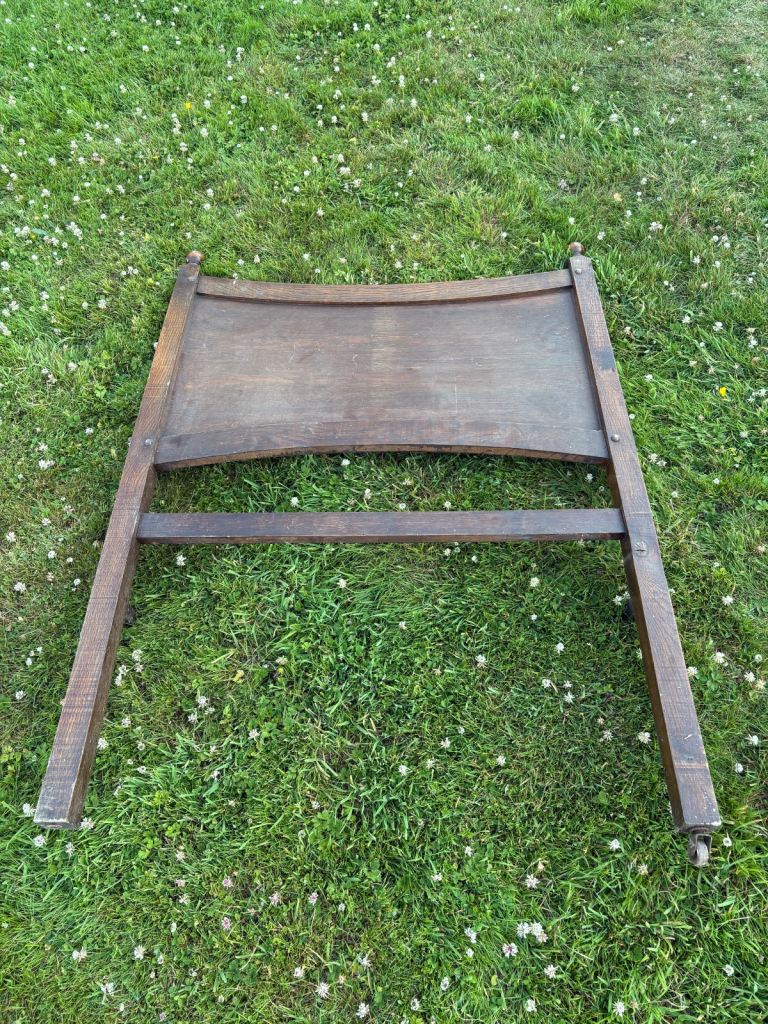 Pair of Period Vono antique bed ends