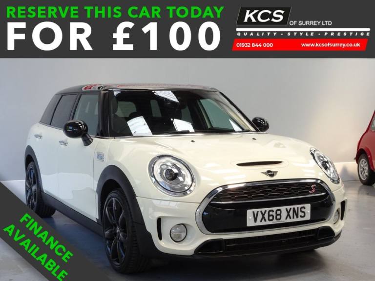 2018 MINI Clubman 2.0 Cooper S Estate 6dr Petrol Steptronic Euro 6 (s/s) (192 ps) Estate Petrol A...