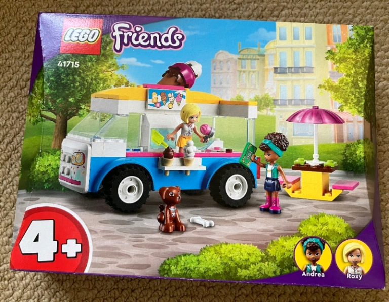 Brand new LEGO Friends Ice-Cream Truck Toy Mini Doll Playset 41715