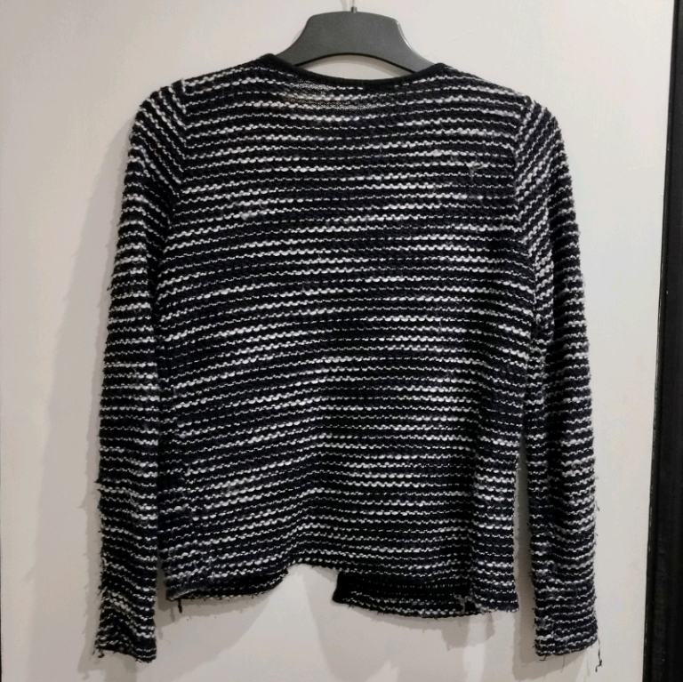 Primark navy/white stripe cardigan, size XS