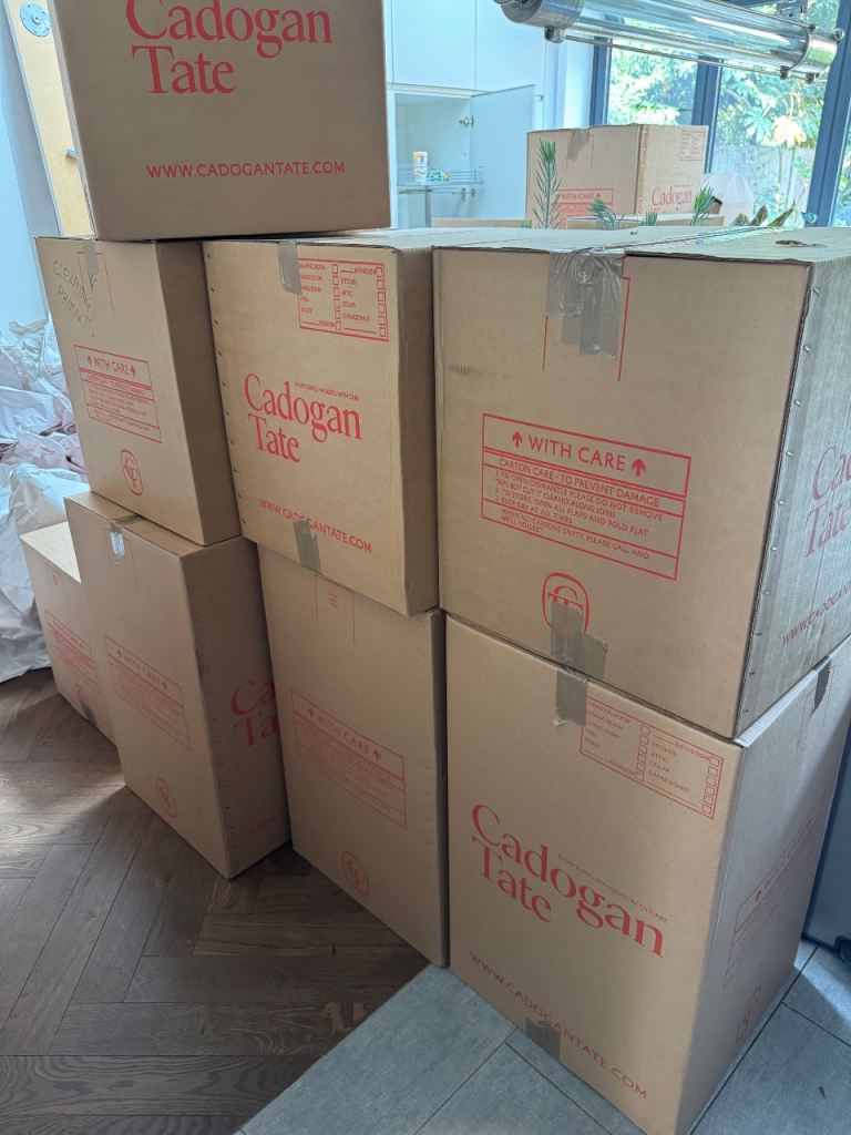 Moving Boxes and Packing Paper – Good Condition