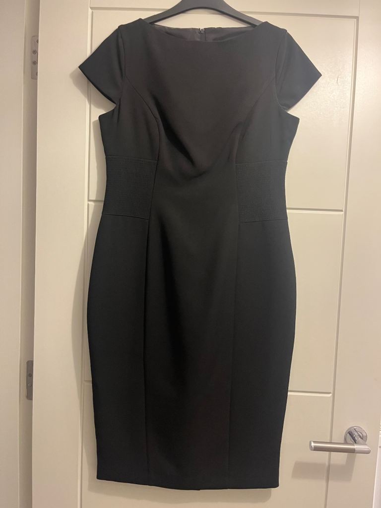 image for Dorothy Perkins black shift dress size 12