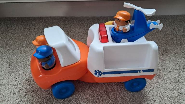 Vintage little tykes rescue vehicle