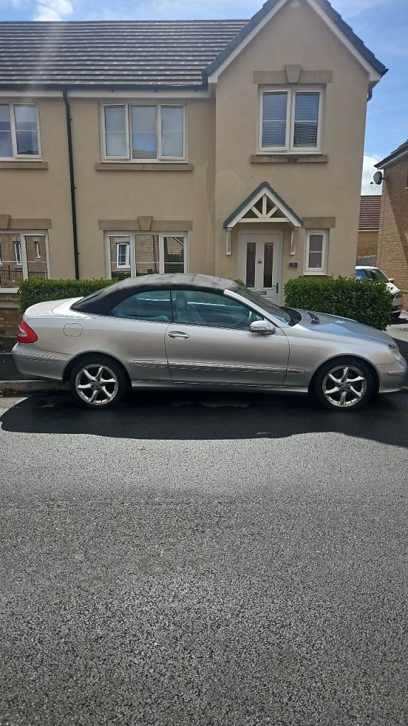 Spare or repair – Mercedes CLK convertible