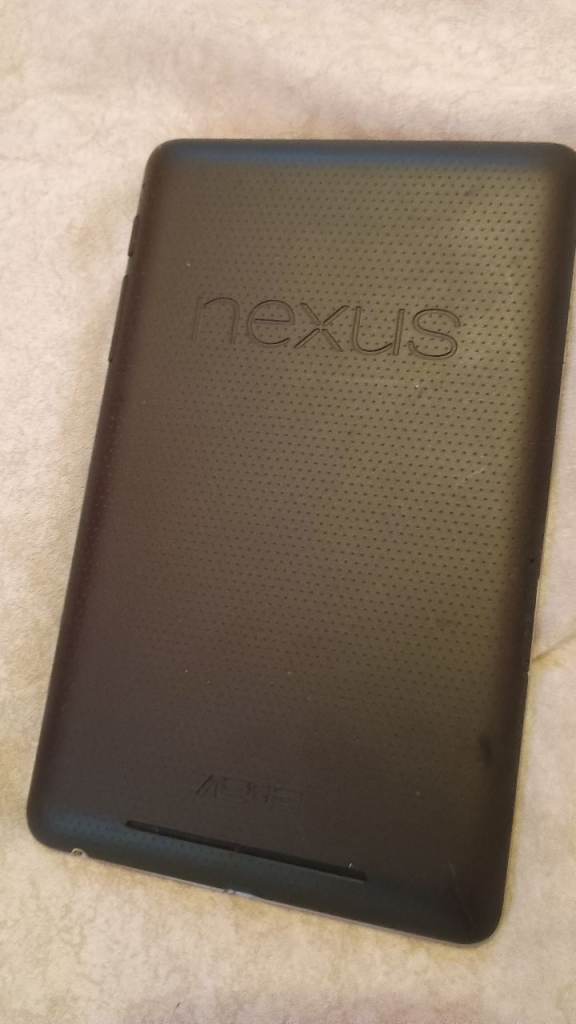 Google Nexus 7 Tablet with Black Protective Case, £17.00 for Sale