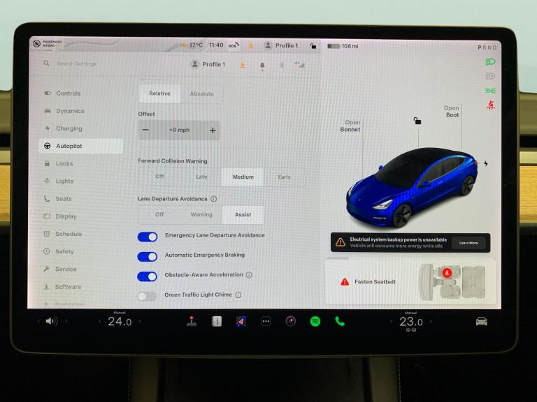 2020 Tesla Model 3 (Dual Motor) Long Range Saloon 4dr Electric Auto 4WDE (346 ps) - PARK ASSIS Sa...