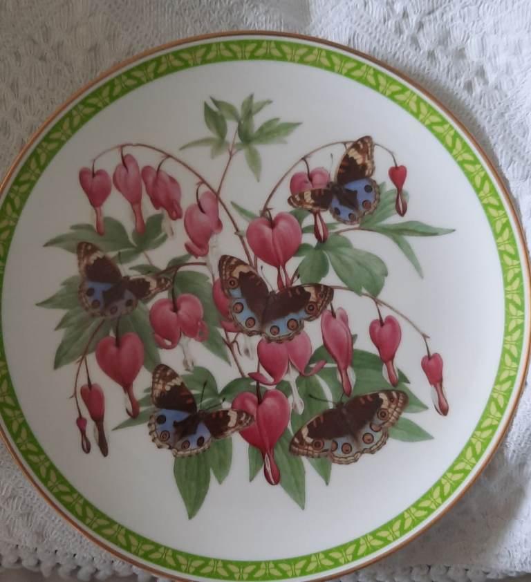 2 butterflies of the world plates 