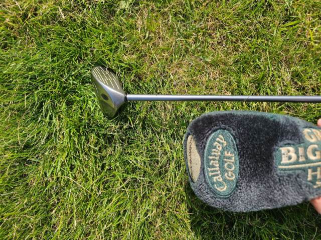 Mens RH Callaway Great Big Bertha Hawk Eye 7-Wood with original