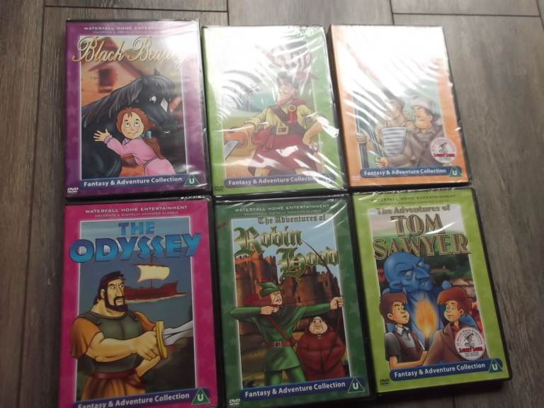 Childrens DVD's Fantasy & Adventure Collection  x 6 NEW Sealed