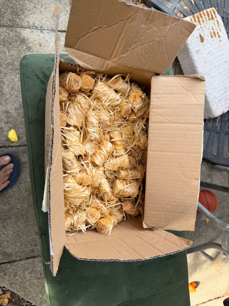 BBQ Lighting Cubes, Firelighters, and Kindling for free