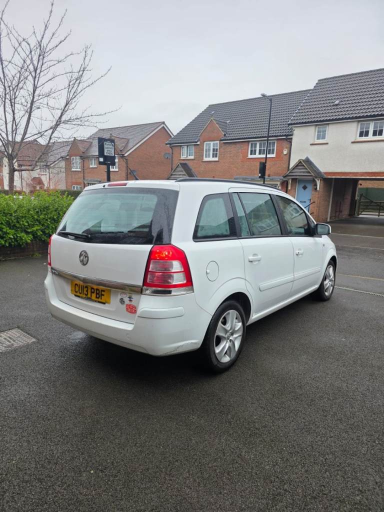 Vauxhall, ZAFIRA, MPV, 2013, Manual, 1598 (cc), 5 doors