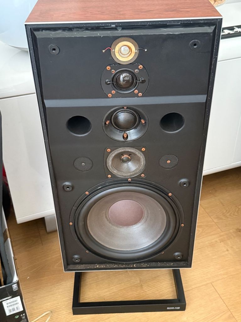 Bang & Olufsen Beovox M100 Speakers – Vintage, Good Condition