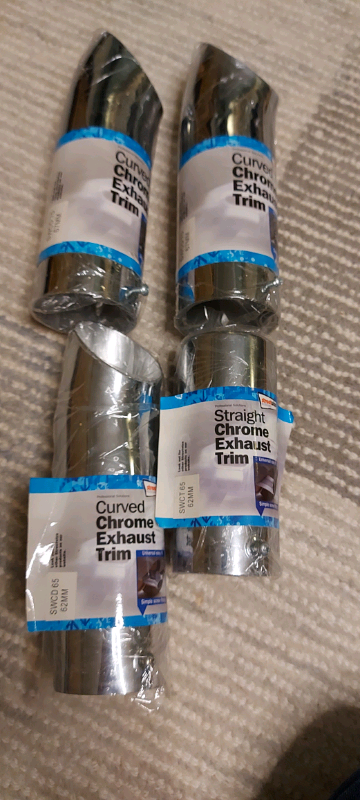 Chrome exhaust trim/tip
