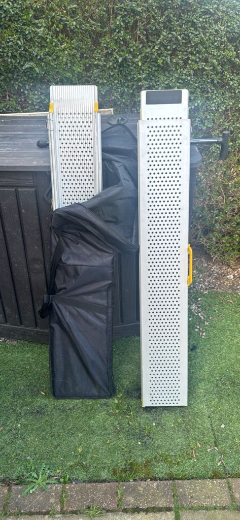 Mobility scooter ramps